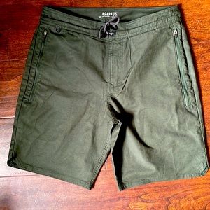 Roark, green shorts